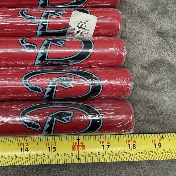 Souvenir Mini 18" Arizona Diamondbacks Baseball Bat Red Black Snake D Lot Of 5 - Picture 9 of 9